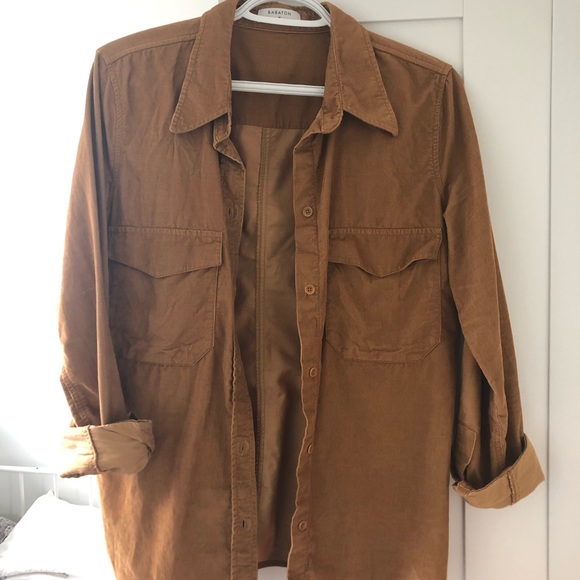 Babaton Tops - Aritzia, Babaton Corduroy Button Down